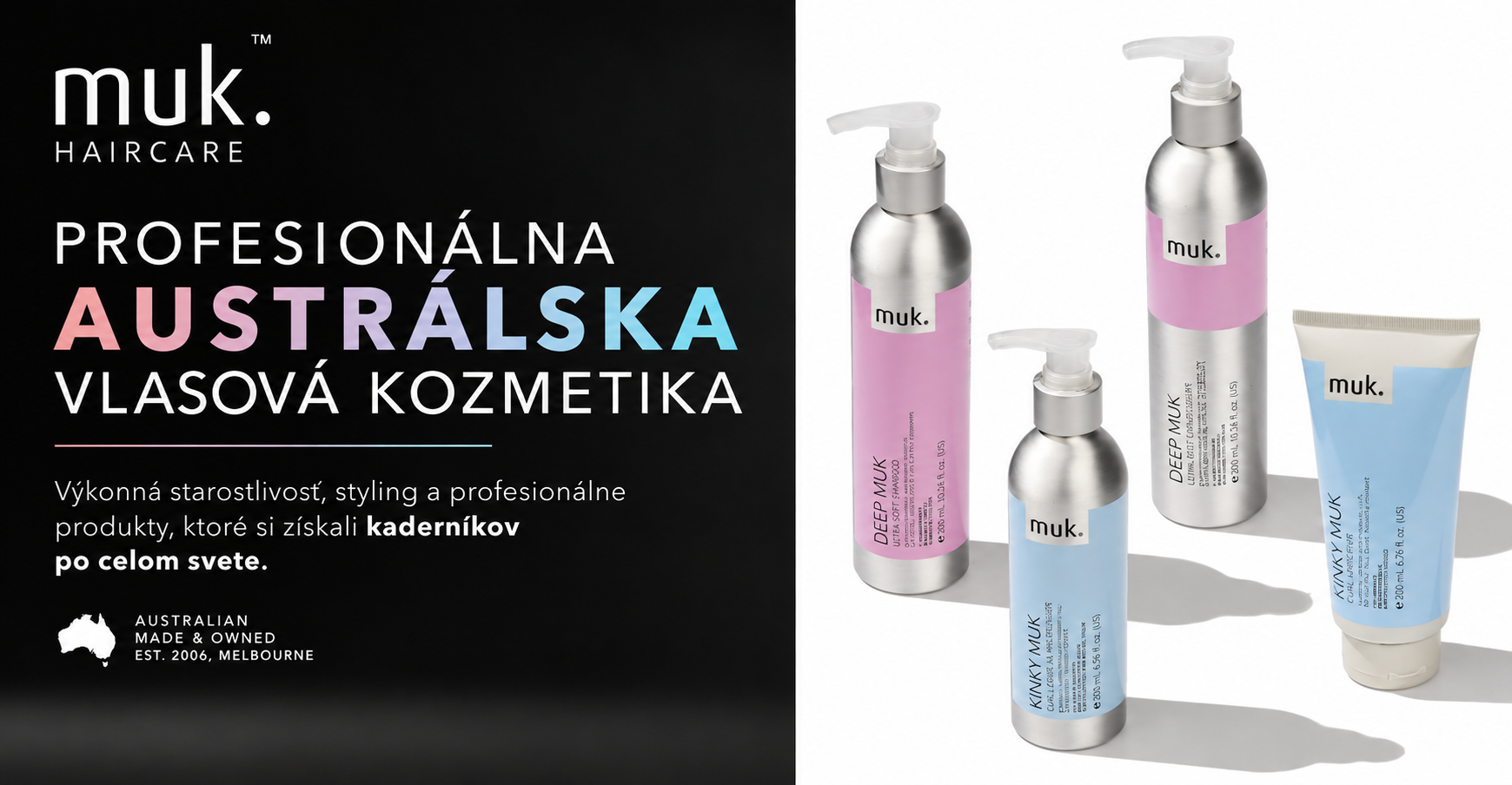 Profesionálna austrálska vlasová kozmetika